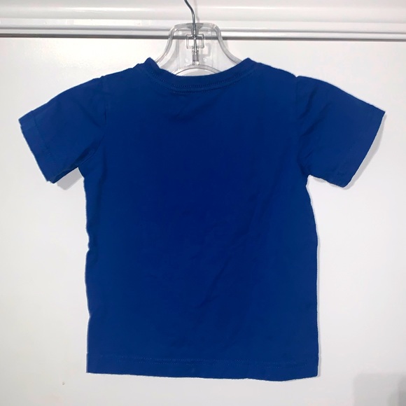 Nike Blue and Red “Just Do It” Logo Tee Boys 4T Like New - Picture 4 of 4